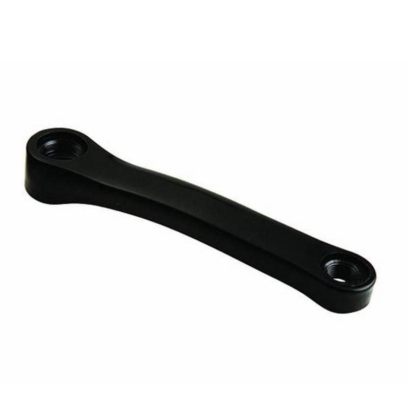Manivelle Gauche VTT Optimiz L170 Acier Plastifié Noir