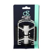 Pédales VTT Optimiz Alu Argent Ø 9/16