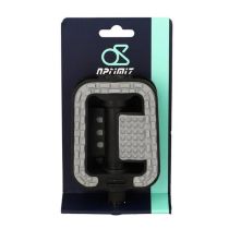 Pédales City / Urbain Optimiz Résine Compact Noir/Gris Anti-Dérapantes Ø 9/16
