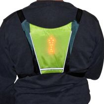 Gilet Réfléchissant Optimiz Signalisation Intégrée Indicateur de Direction + Télécommande