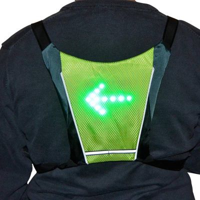 Gilet Réfléchissant Optimiz Signalisation Intégrée Indicateur de Direction + Télécommande