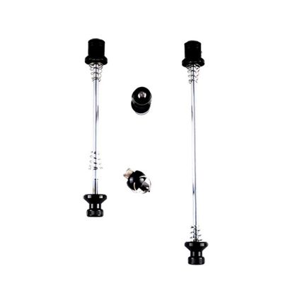 Blocage Rapide Antivol Optimiz Noir Roue Avant/Arrière/Tige de Selle avec Clé