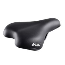 Selle Loisir Optimiz Confort Mixte Noir Rail Acier 238x146mm