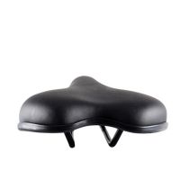Selle Loisir Optimiz Confort Mixte Noir Rail Acier 251x283mm