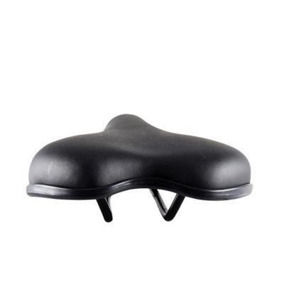 Selle Loisir Optimiz Confort Mixte Noir Rail Acier 251x283mm