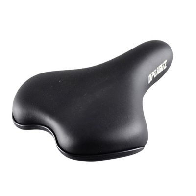 Selle Loisir Optimiz Confort Mixte Noir Rail Acier 251x283mm