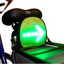 Sacoche de Selle Optimiz Signalisation Intégrée Indicateur de Direction + Télécommande