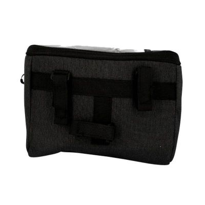SACOCHE VELO CINTRE OPTIMIZ GRIS FONCE FIXATION VELCRO 2LITRES -200X105X160MM-