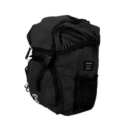 Sacoche Vélo Porte-Bagages Optimiz Gris Foncé Fixation Rapide 15L 310X300X130mm