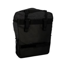 Sacoche Vélo Porte-Bagages Optimiz Gris Foncé Fixation Rapide 15L 310X300X130mm