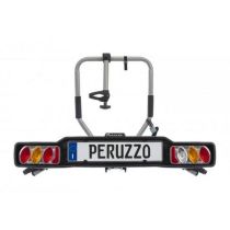 Porte-Vélo sur Attelage Plateforme Peruzzo Siena Acier 2 Vélos