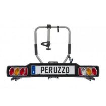 Porte-Vélo sur Attelage Plateforme Peruzzo Siena Acier 2 Vélos