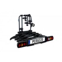 Porte-Vélo sur Attelage Plateforme Peruzzo Pure Instinct inclinable Acier 4 Vélos