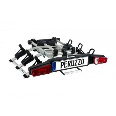 Porte-Vélo sur Attelage Plateforme Peruzzo Zéphyr Inclinable Acier 3 Vélos