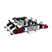 Porte-Vélo sur Attelage Plateforme Peruzzo Zéphyr Inclinable Acier 3 Vélos