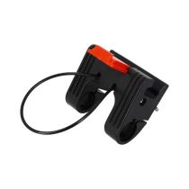Panier Avant Sélection CGN à Clips Pliable Tissu avec Anse Noir Fixation Guidon Ø22/25,4mm