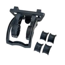 Panier Avant Sélection CGN à Clips Acier Maille XXL Noir Fixation sur Guidon Ø22/25,4/31,8mm