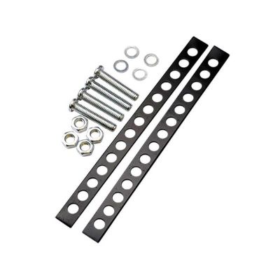 Panier Arrière Sélection CGN Acier Maille Noir Fixation sur Porte-Bagages Vis + Rail