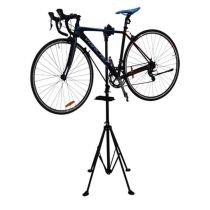 Pied d'Atelier Vélo Montage Pliable avec Tablette