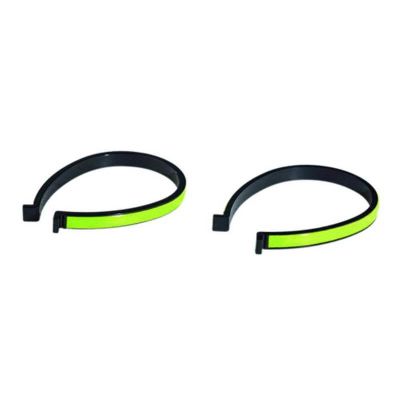 Paire de Pince-Pantalon Sécurité Jaune Fluo Réfléchissant