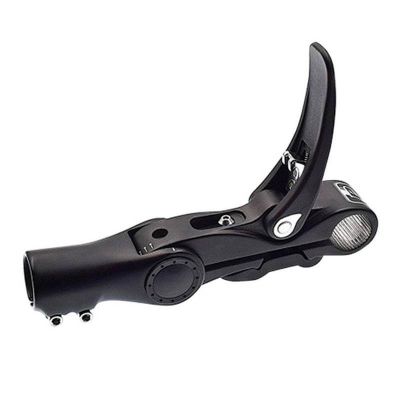 Potence Réglable Ahead Set 1''1/8 L110 Promax Alu Noir -10°/+60° Guidon Ø 25,4mm