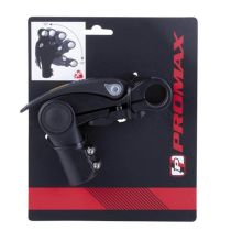Potence Réglable Ahead Set 1''1/8 L110 Promax Alu Noir -10°/+60° Guidon Ø 25,4mm