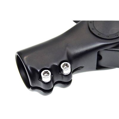 Potence Réglable Ahead Set 1''1/8 L110 Promax Alu Noir -10°/+60° Guidon Ø 25,4mm