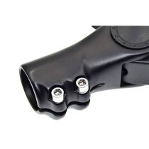 Potence Réglable Ahead Set 1''1/8 L110 Promax Alu Noir -10°/+60° Guidon Ø 25,4mm