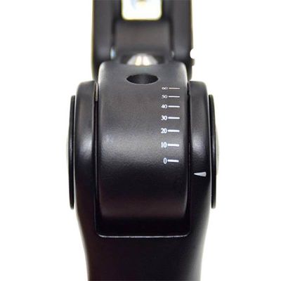 Potence Réglable Ahead Set 1''1/8 L110 Promax Alu Noir -10°/+60° Guidon Ø 25,4mm