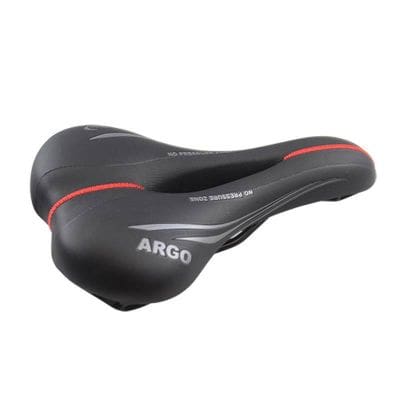 Selle Vélo Mixte Loisir Monte Grappa 1370 Argo Noir