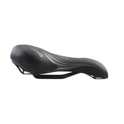 Selle Vélo Mixte Loisir Monte Grappa 1370 Argo Noir