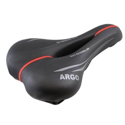 Selle Vélo Mixte Loisir Monte Grappa 1370 Argo Noir