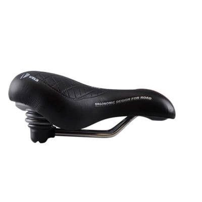 Selle Vélo Mixte Loisir Monte Grappa 2009 Vela Elastomère Noir Type Transam