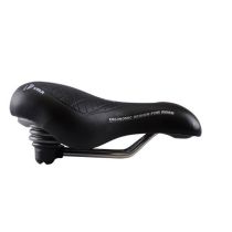 Selle Vélo Mixte Loisir Monte Grappa 2009 Vela Elastomère Noir Type Transam