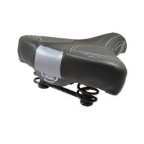 Selle Vélo Loisir Monte Grappa 1110 Ventura Springs Noir avec Ressorts
