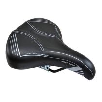 Selle Vélo Loisir Monte Grappa 1115 Ventura Steel Noir