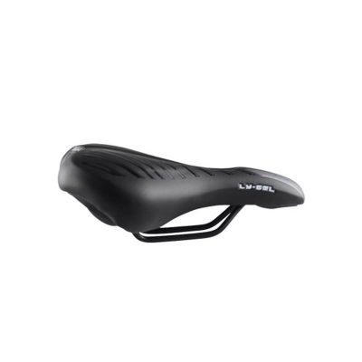 Selle Vélo Mixte Loisir Monte Grappa 6250 Lyra Gel Noir Type Transam
