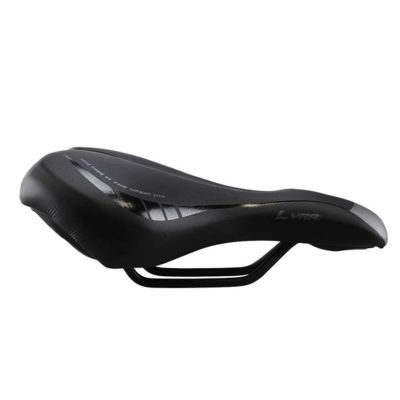 Selle Vélo Mixte Loisir Monte Grappa 6250 Lyra Noir Type Transam