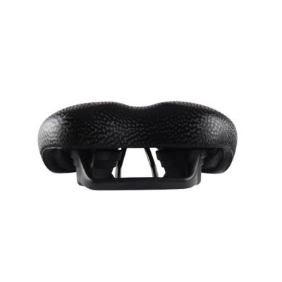 Selle Vélo Mixte Loisir Monte Grappa 6150 Solar Noir avec Poignée
