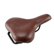 Selle Vélo Mixte Loisir Monte Grappa 6150 Solar Marron avec Poignée