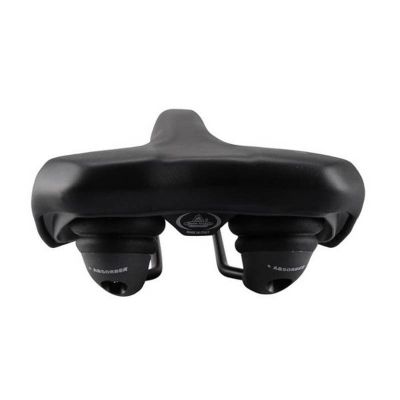 Selle Vélo Mixte Loisir Monte Grappa 6025 Altheo Noir