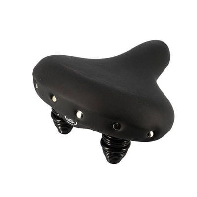 SELLE LOISIR MONTE GRAPPA NEVADA MIXTE XL LARGE NOIR AVEC RESSORT