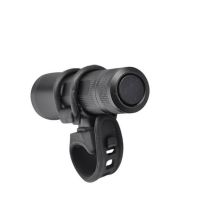 Phare Avant Vélo à Pile Torche 200 Lumen Alu Noir Fixation Cintre / Fourche