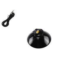 Phare Avant Vélo Halogène pour Dynamo Rond Ø 74mm Noir