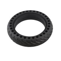 Pneu Trottinette Electrique 8.5"X2.00 Alvéole Anti-Crevaison Noir