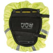 Housse de Protection Sac à Dos M-WAVE Fluo avec Poche Rangement