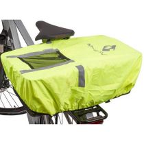Housse de Protection Sac à Dos M-WAVE Fluo avec Poche Rangement
