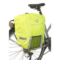 Housse de Protection Sac à Dos M-WAVE Fluo avec Poche Rangement