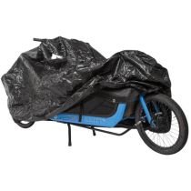 Housse de Protection Pour Vélo Cargo Noir 290X20x70cm