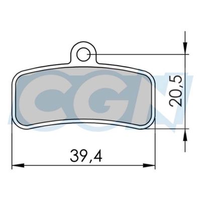 Plaquettes de Frein VTT 36 Shimano Saint/Zee M640/810/820 Métal Ice Tech H03C 4 Pistons